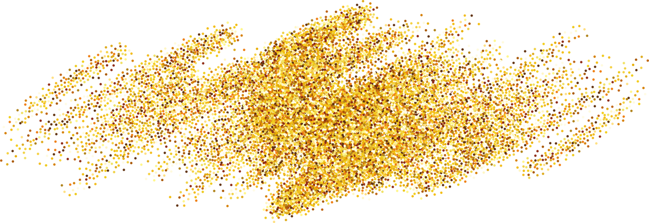 Gold Glitters Illustration